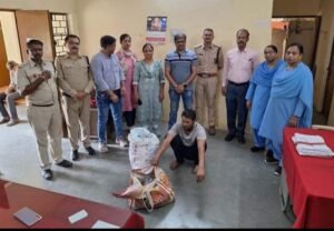 ratlam आबकारी विभाग द्वारा अवैध मदिरा को किया