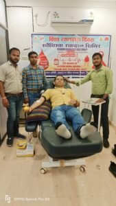 gariaband जागरूकता का जीता जागता उदाहरण है रक्तदान शिविर