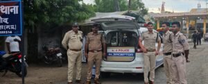 Kannoj तेजगति से चलने वाले वाहनो के विरुध्द इन्टर सेप्टर से कार्यवाही
