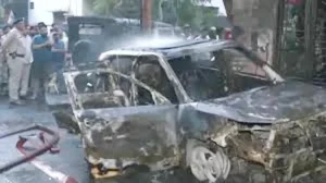 इंदौर में EV चार्जिंग के दौरान घर जला, 8 मौतें:4 घायल; घर के डिजिटल लॉक नहीं खुले; लोग अंदर फंसे रह गए