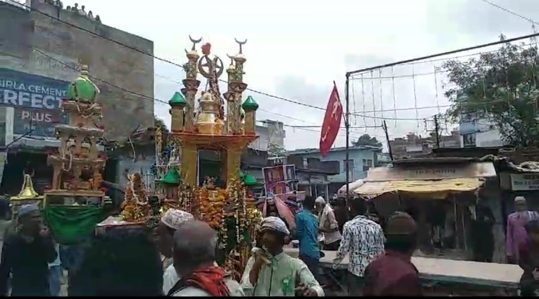 DAMOH हटा में मातमी पर्व मोहर्रम पर्व मनाया